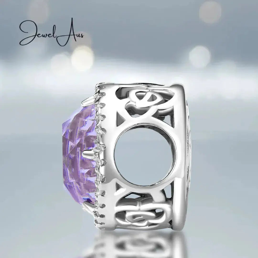 jewelaus CHARMS Sterling Silver Rose Charm