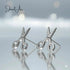 Sterling Silver Scissors Earrings jewelaus