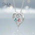 Sterling Silver Two Birthstone Necklace cmoffer