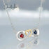 jewelaus Necklace Sterling silver Custom Birthstone Necklace