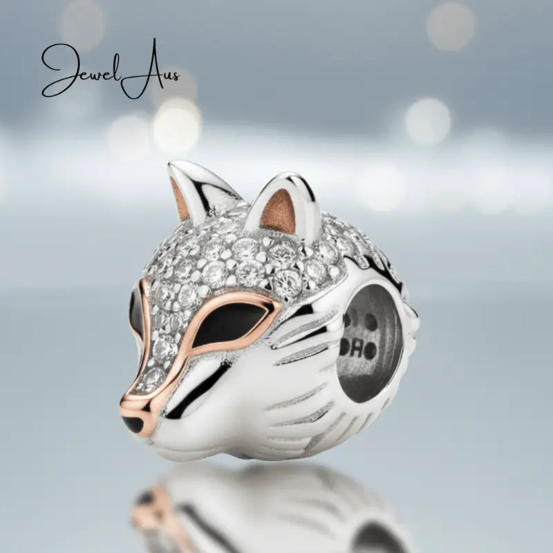 jewelaus CHARMS Studded Fox Charm Exclusive to JewelAus