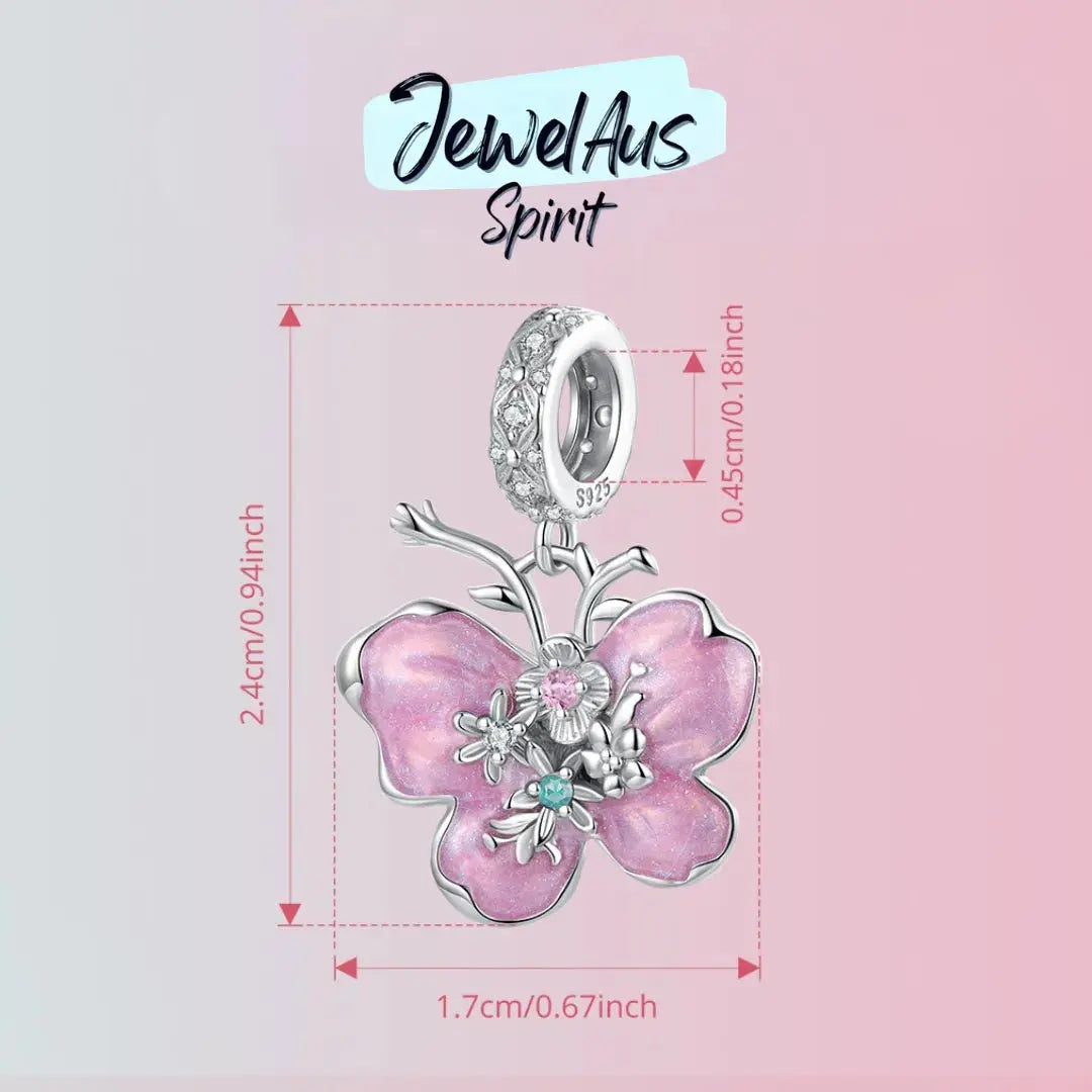 Summer Butterfly Charm jewelaus