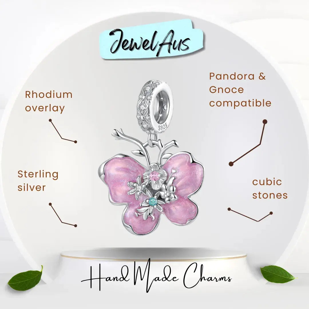 Summer Butterfly Charm jewelaus