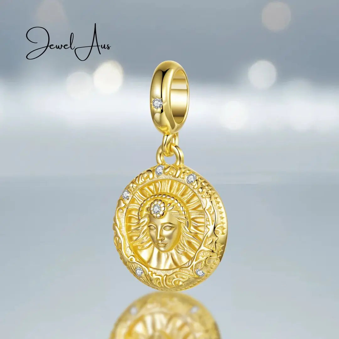 Sun Goddess Pendant Charm jewelaus