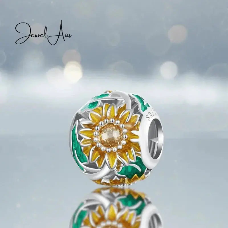 jewelaus CHARMS Sunflower Charm