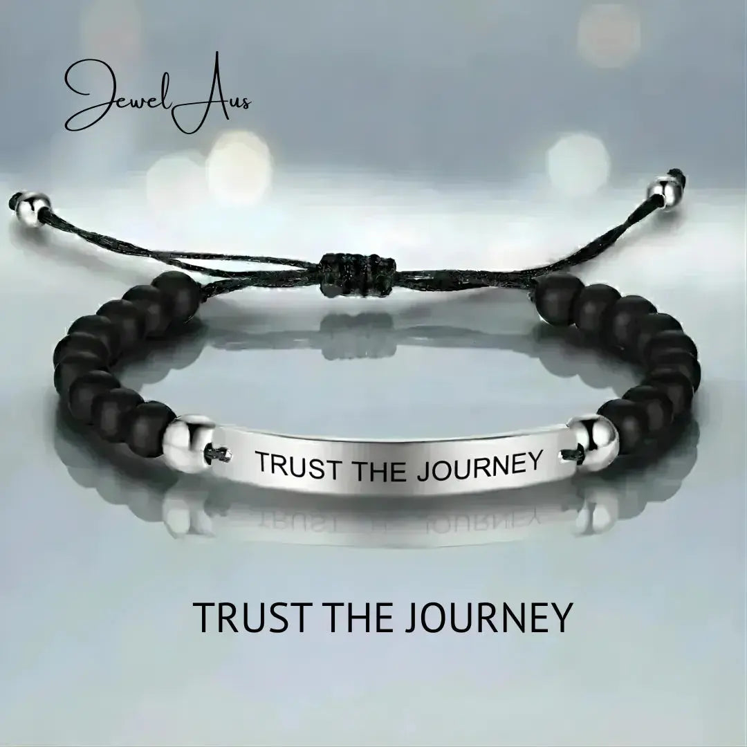TRUST THE JOURNEY Bracelet jewelaus