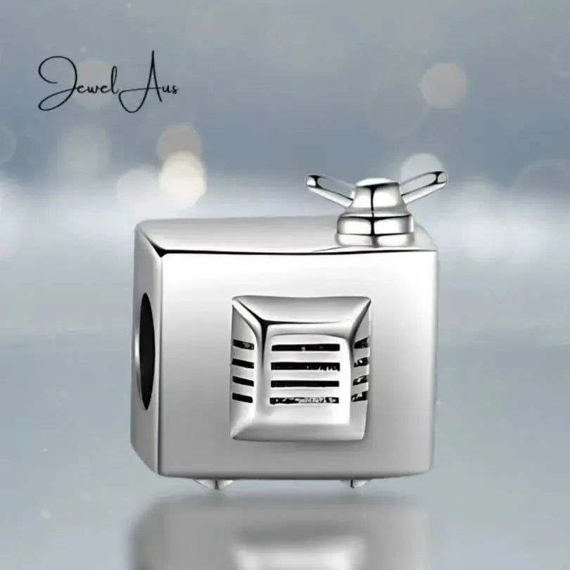 jewelaus CHARMS TV Shape Custom Photo Bracelet Charm