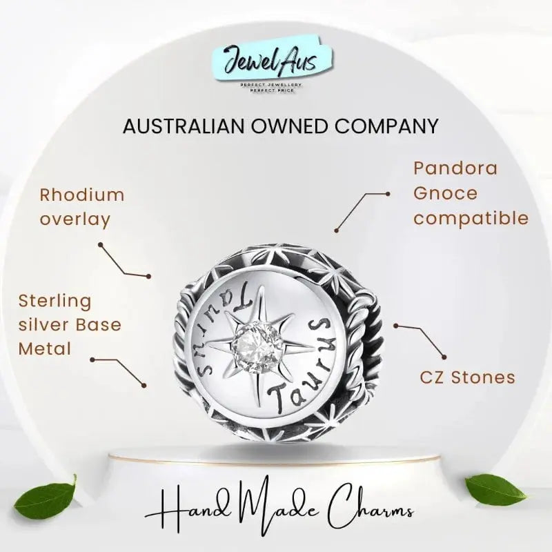 jewelaus CHARMS Taurus star sign charms