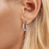 Textured Hoop Earrings jewelaus