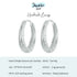 Textured Hoop Earrings jewelaus