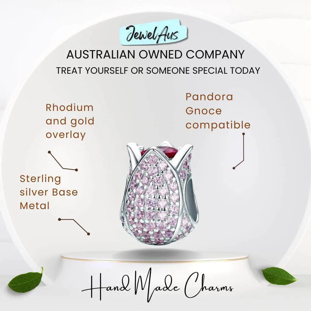 shipped in AUS CHARMS Tulip Charm