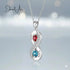 Two Names Infinity Birthstones Necklace - JEWEL AUS