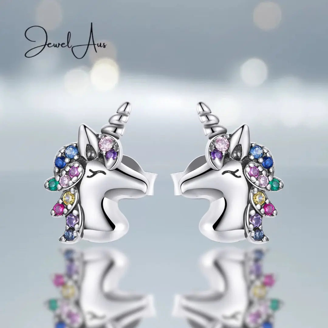 Unicorn Stud Earrings jewelaus