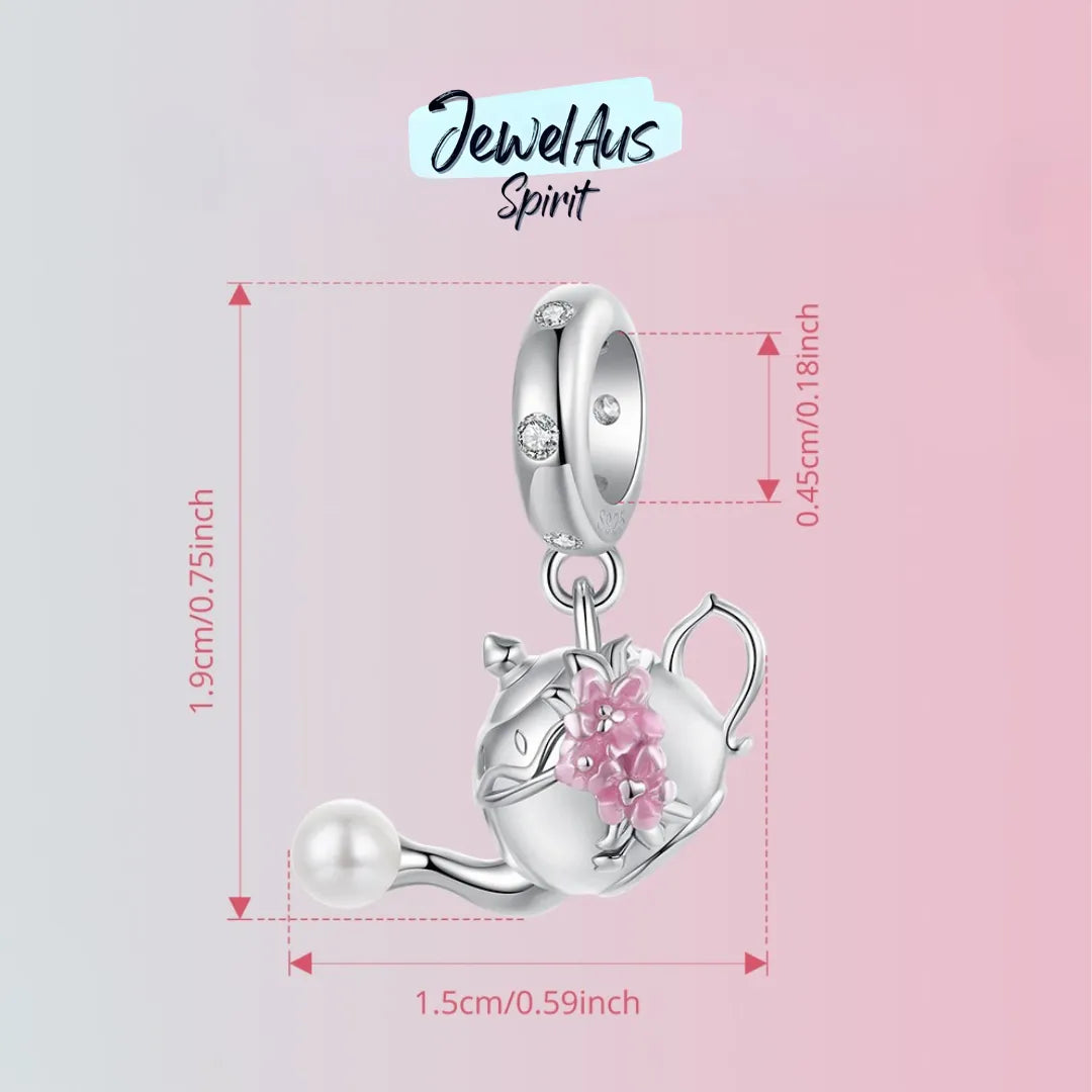 Summer Teapot Charm