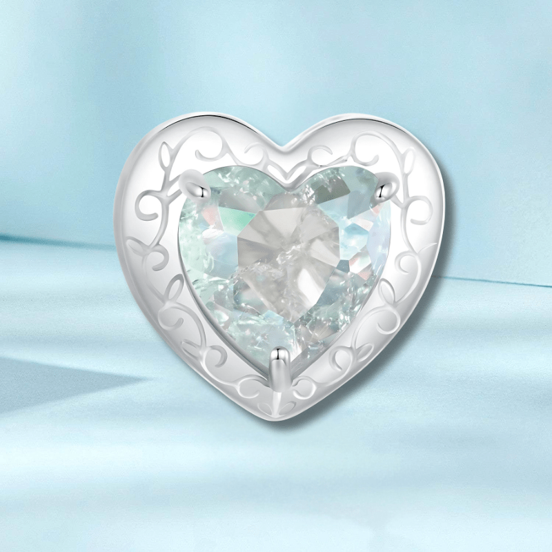 Oasis Heart Charm