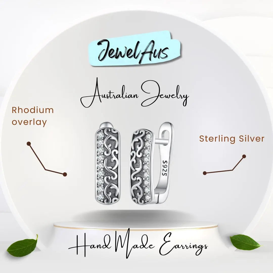 Vintage Pattern Earrings jewelaus