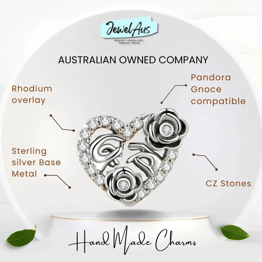 jewelaus CHARMS Wedding Heart charm