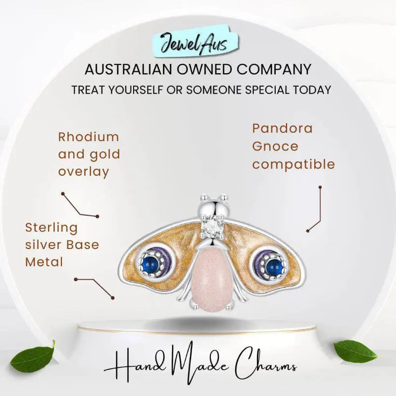 jewelaus CHARMS Winter Moth Charm