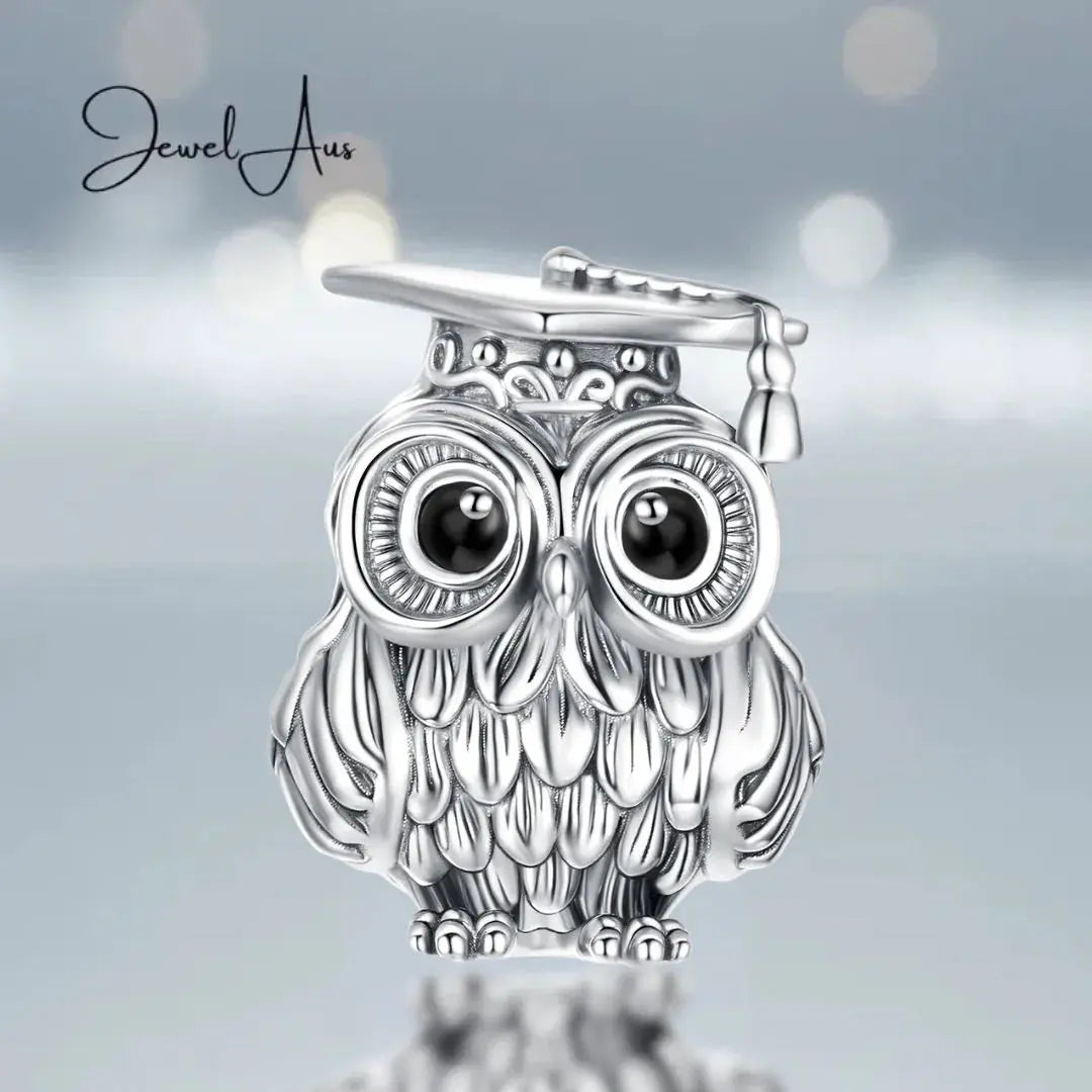 Wise Owl Charm jewelaus