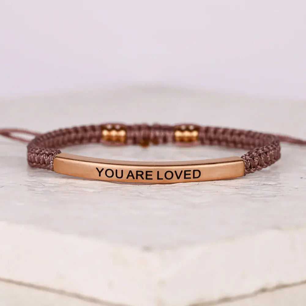 jewelaus BRACELETS YOU ARE LOVED Cored Bracelet