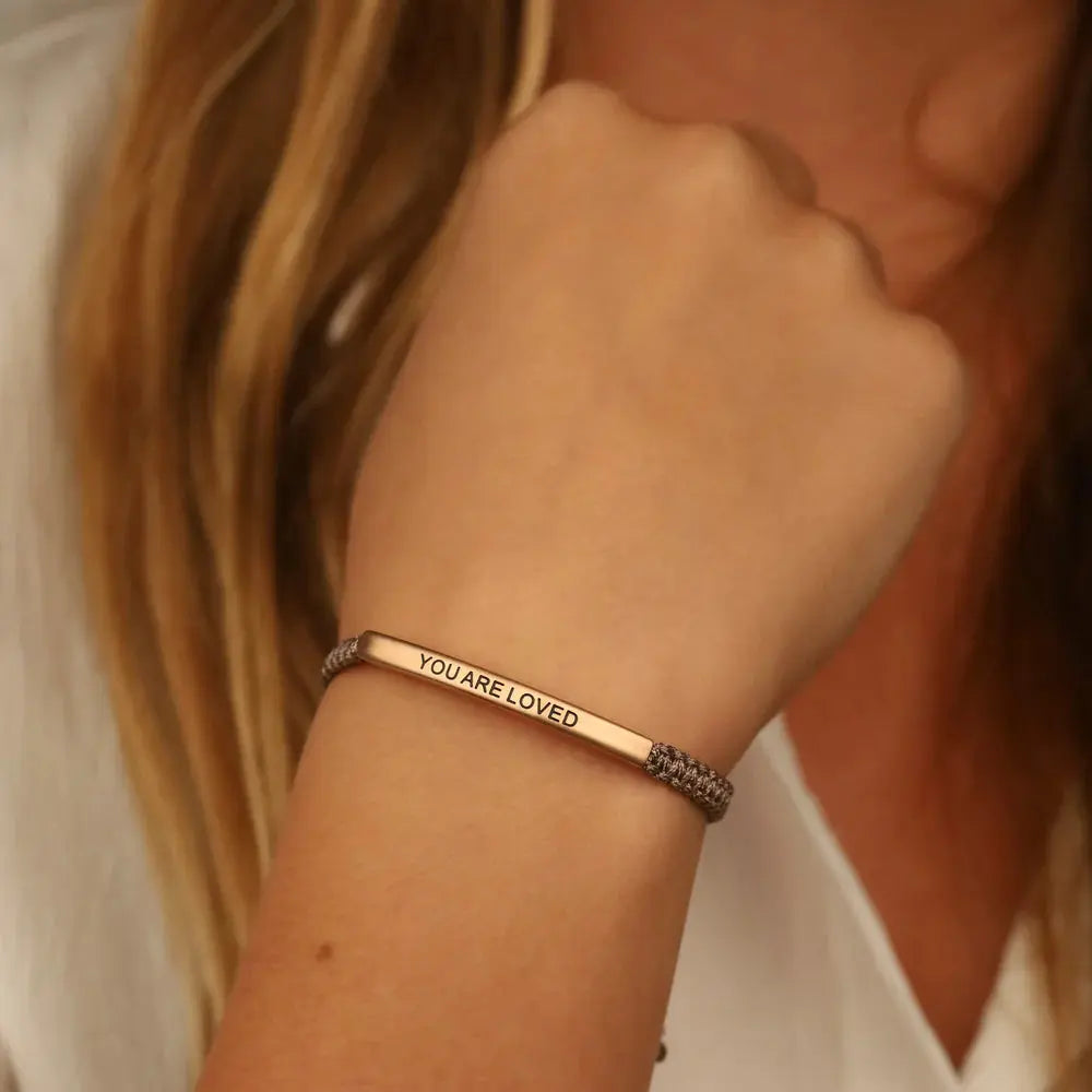 jewelaus BRACELETS YOU ARE LOVED Cored Bracelet