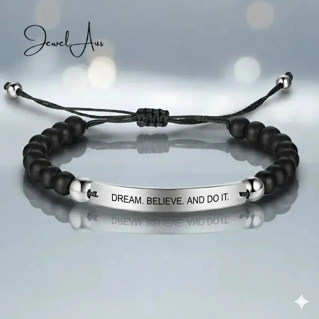 DREAM. BELIEVE. AND DO IT Bracelet jewelaus