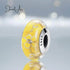 jewelaus CHARMS Yellow Murano Bead Charm