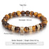 Natural Stone Bracelets-Tiger Eye Stone