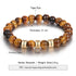 Natural Stone Bracelets-Tiger Eye Stone