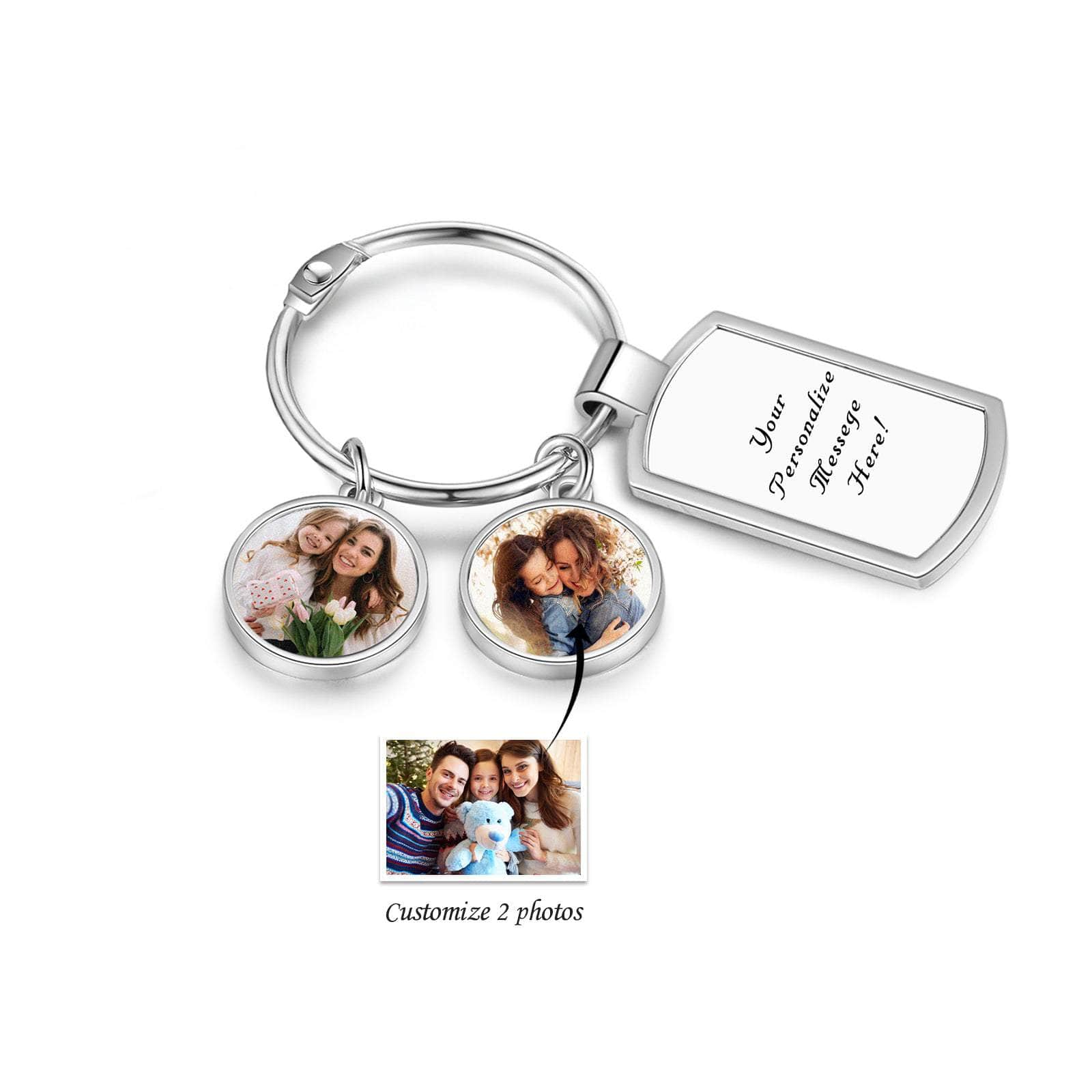 cmoffer 2 Custom Photo Keychain