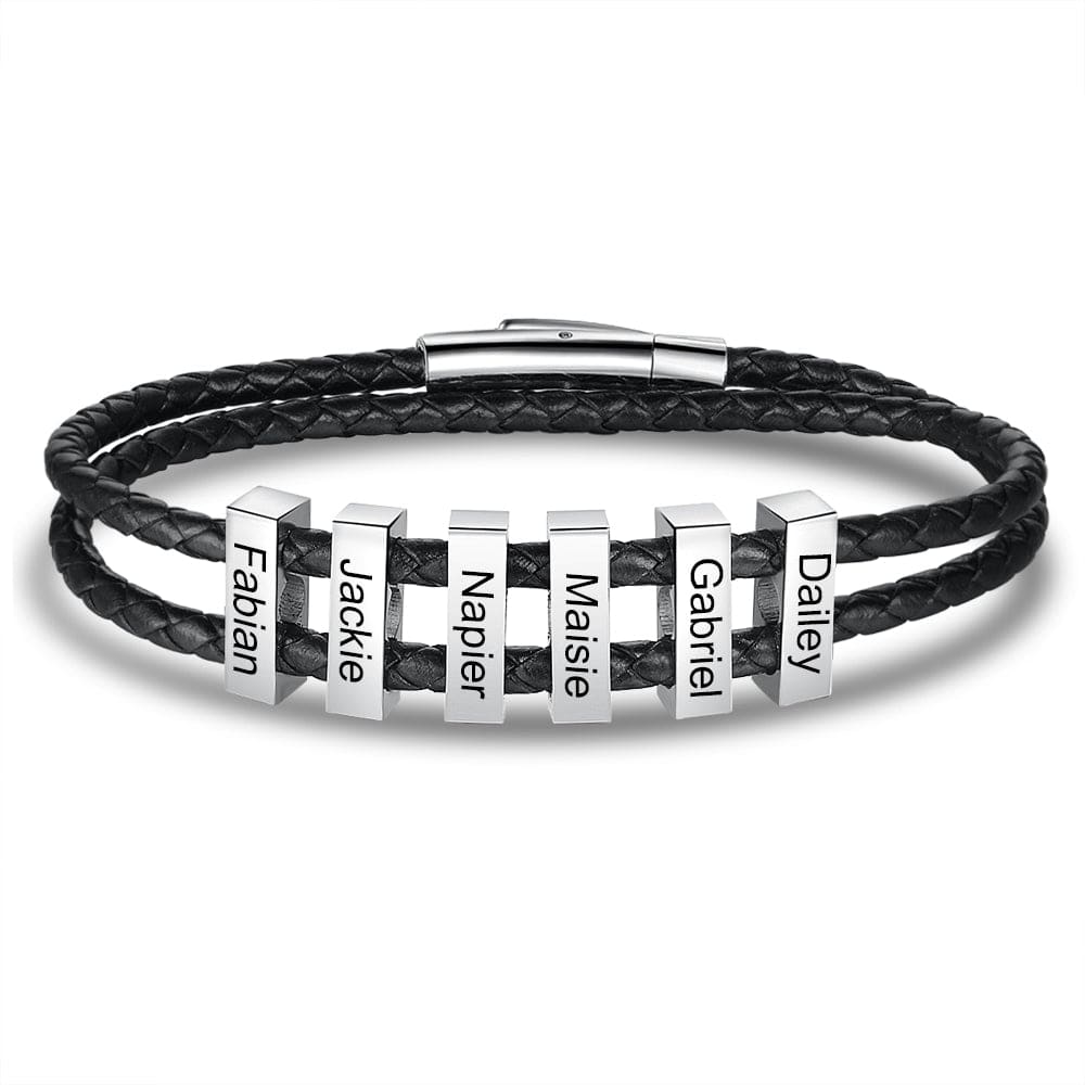 cmoffer Bracelet Custom Leather Bracelet