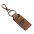 cmoffer Brown Custom Name Keychain