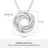 cmoffer Fashion Necklace 5 Customized Multi Ring Necklace