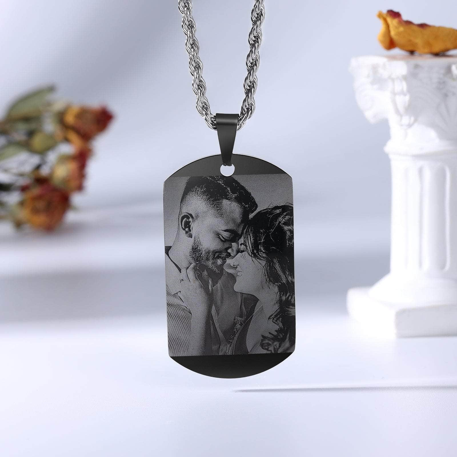 cmoffer Fashion Necklace Custom Photo Necklace