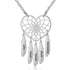 cmoffer Fashion Necklace Custom Stainless Steel Heart Dreamcatcher Necklace