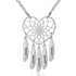 cmoffer Fashion Necklace Custom Stainless Steel Heart Dreamcatcher Necklace