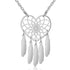 cmoffer Fashion Necklace Custom Stainless Steel Heart Dreamcatcher Necklace