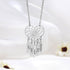 cmoffer Fashion Necklace Custom Stainless Steel Heart Dreamcatcher Necklace