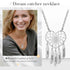 cmoffer Fashion Necklace Custom Stainless Steel Heart Dreamcatcher Necklace