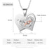 cmoffer Fashion Necklace Stainless Steel Engraving Stainless Steel Mom Necklace