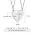 cmoffer Fashion Necklace Stainless Steel Engraving Stainless Steel Necklace