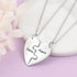 cmoffer Fashion Necklace Stainless Steel Engraving Stainless Steel Necklace