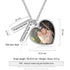 cmoffer Fashion Necklace Stainless Steel Personalized Stainless Steel Photo Necklace