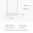 cmoffer Fashion Necklace Standard Name Necklace