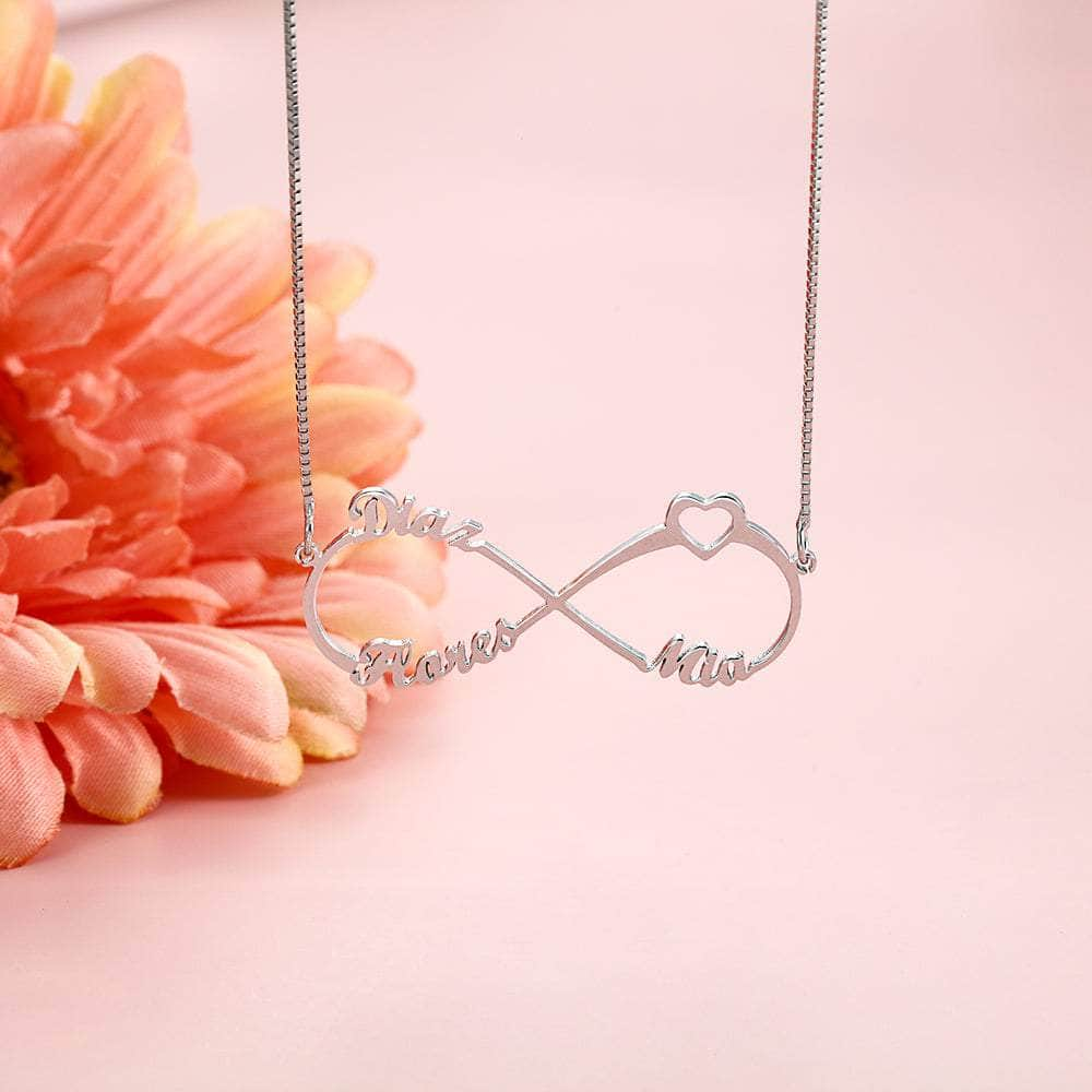 cmoffer Fashion Necklace Wholesale Custom Three Name Necklace