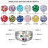 cmoffer Fashion Ring 6 S925 Birthstone Rings with Personalized Names