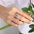 cmoffer Fashion Ring S925 Birthstones Name Rings