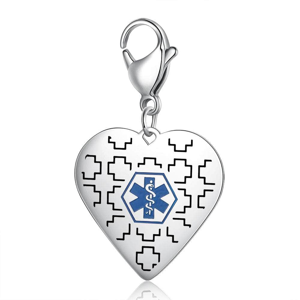 cmoffer Heart-Shaped Custom Medical Keychain