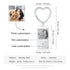 cmoffer Key Chains Custom Heart Shape Key Chain