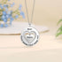 cmoffer Mother's Day,Engraved Necklaces Custom Heart Necklace